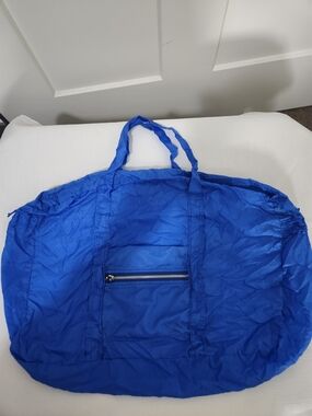 Packable Tote Bag-Blue Lightweight